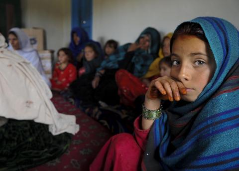Photo of Afghan girls by DVIDSHUB, available on Flickr. Creative Commons 2.0. 