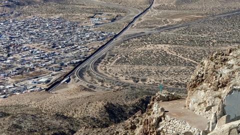 Southern border at El Paso