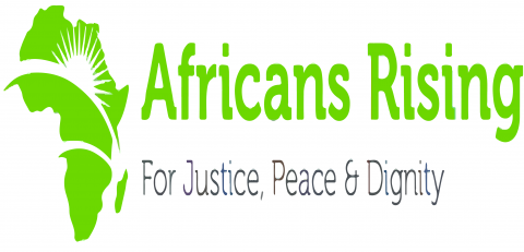 Africa Rising for Justice, Peace and Dignity logo