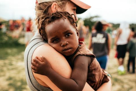 Haitian child