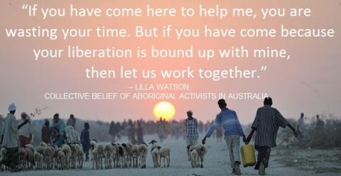 Lilla Watson quote