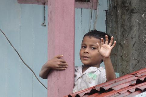 Boy in Myanmar