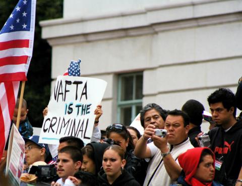 NAFTA protest 2006