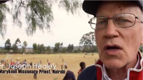 Maryknoll Father Joe Healey in Kenya
