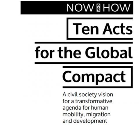 Now and How Ten Acts for the Global Compact cover