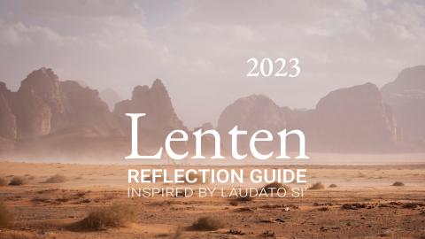 Lenten Reflection Guide Cover