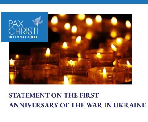 Statement page on Pax Christi International
