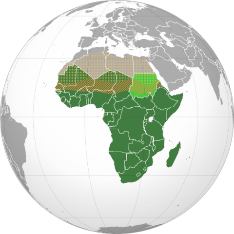 Graphic of Sub-Saharan Africa