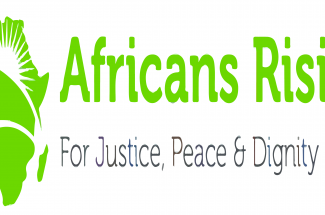 Africa Rising for Justice, Peace and Dignity logo
