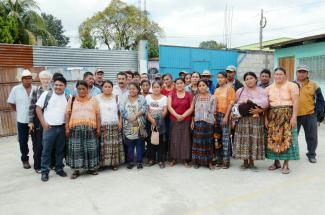 Indigenous people who met with Maryknoll Sisters