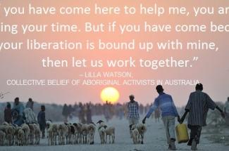 Lilla Watson quote