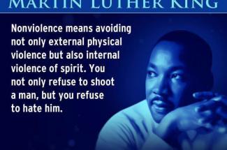 MKL quote nonviolence