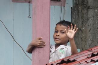 Boy in Myanmar