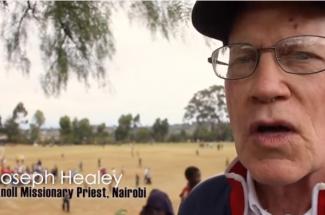 Maryknoll Father Joe Healey in Kenya