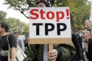 Stop TPP sign