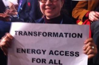 Chloe Schwabe at COP21