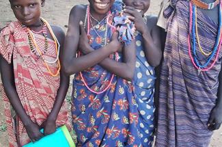 South Sudan Toposa children Photo courtesy of Maryknoll Lay Missioner Gabe Hurrish
