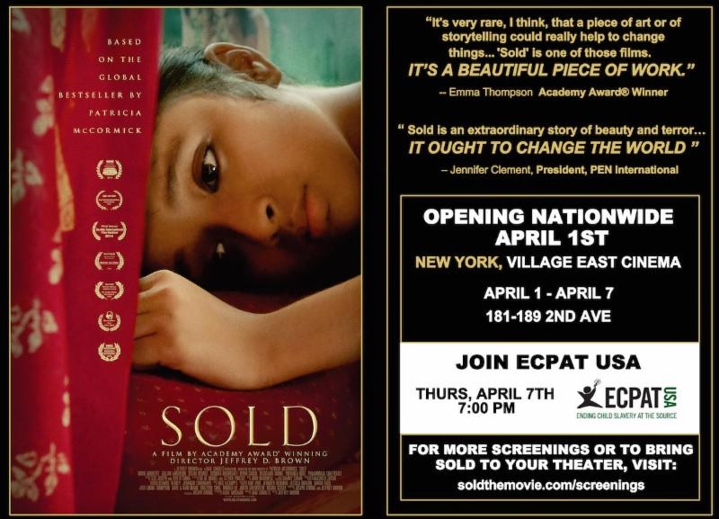 SOLD movie poster