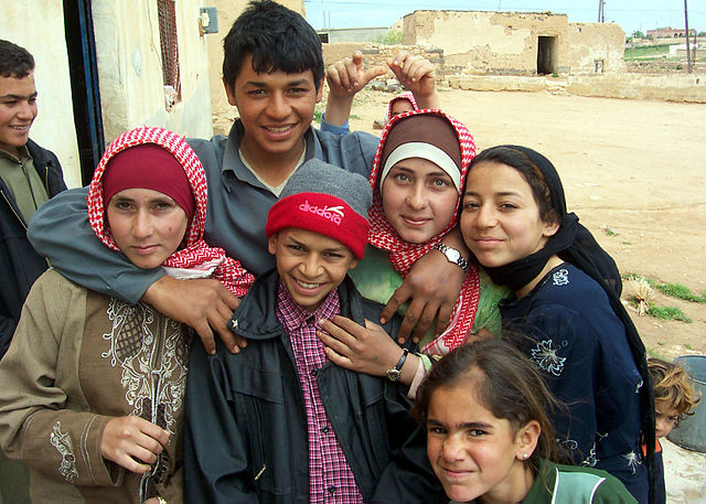 640px-Bedu_children,_Aleppo,_Syria_-_1