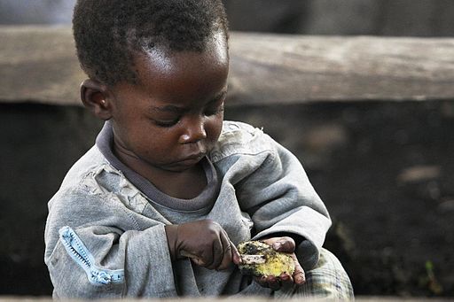 Congo-refugee-boy-PhotobySteve Evans from Citizen of the World-Congo Refugee-Uploaded by russavia-CC BY 2-0 via Wikimedia Commons