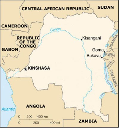 DRC map