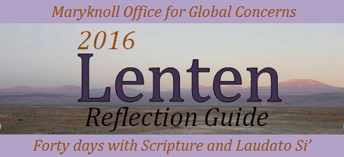 Lenten reflection guide 2016 logo