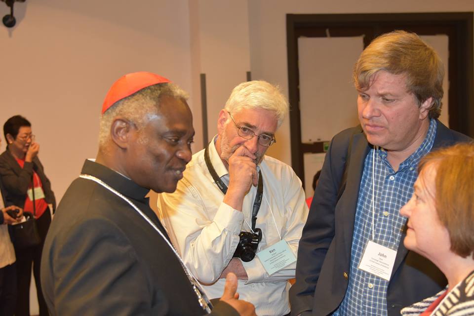 Cardinal Turkson speaks with #NVjustpeace2016 participants