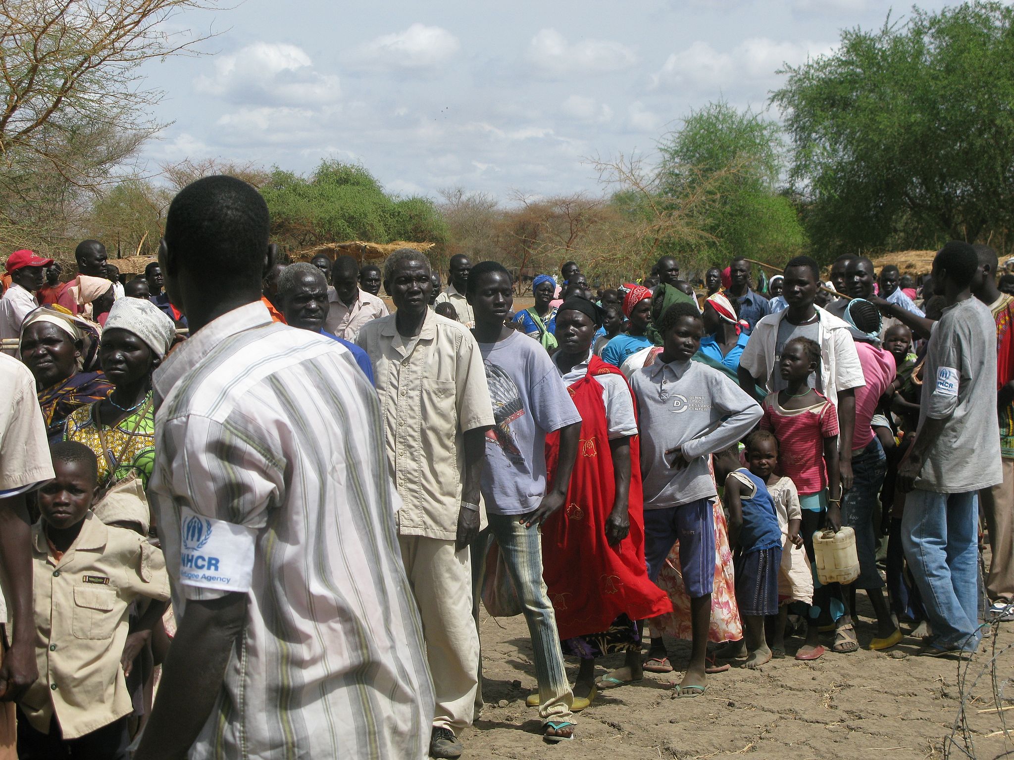 South Sudan refugees 2012