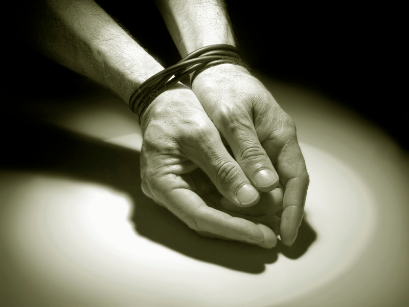 bound hands