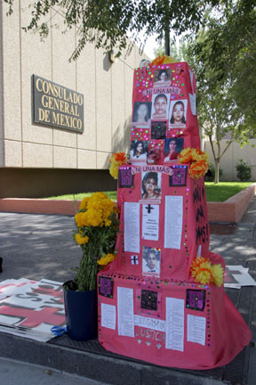 juarez women memorial