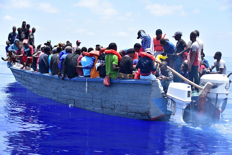 haitians_on_overcrowded_boat_repatriated_by_us_coast_guard_may_9_2022