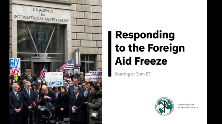 Responding to the Foreign Aid Freeze