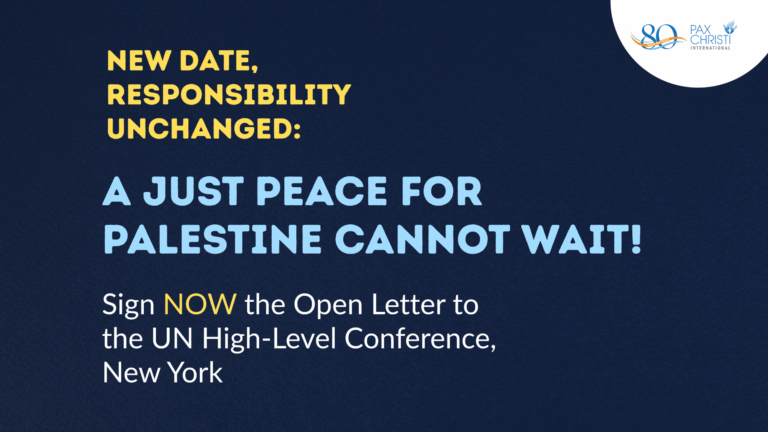 Maryknoll OGC Joins 100+ Organizations in Calling on a Just Peace for Palestine